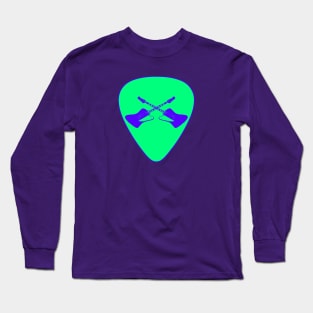 Neon Color Guitars Long Sleeve T-Shirt